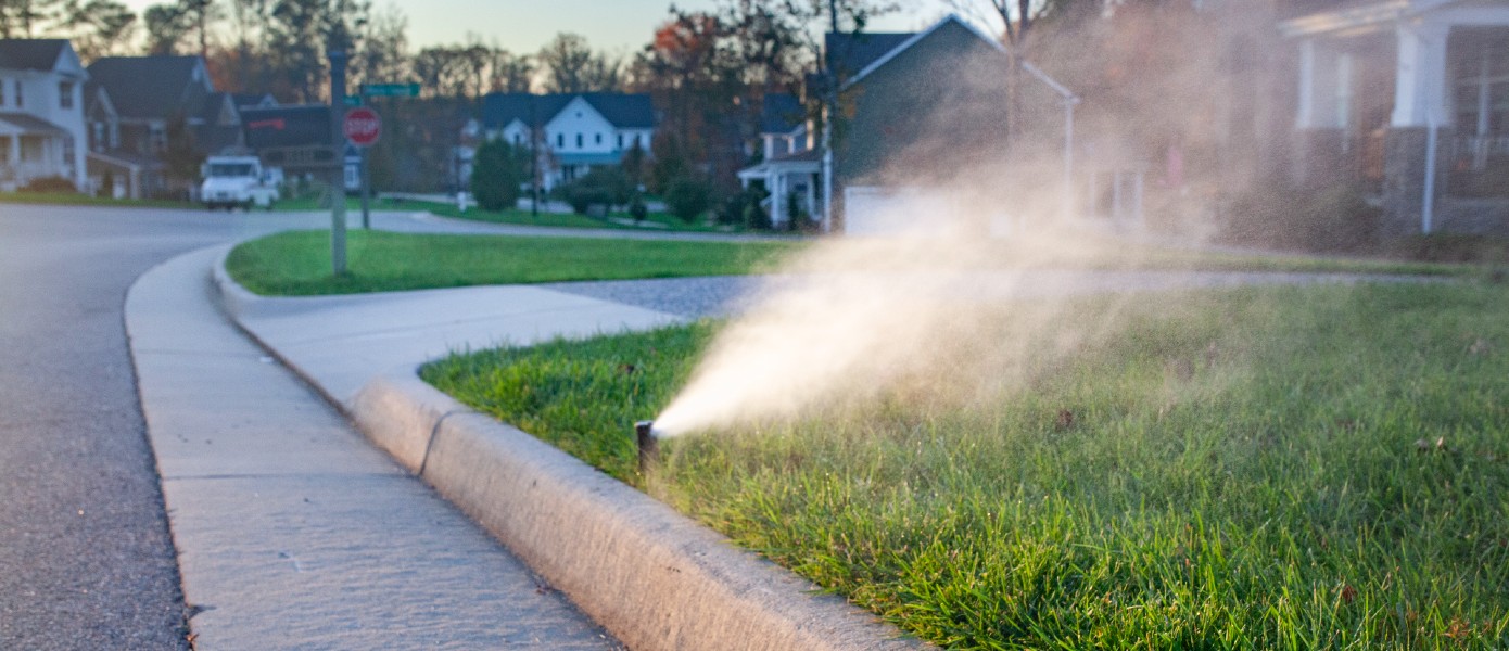 irrigation system winterization in Norman, OK